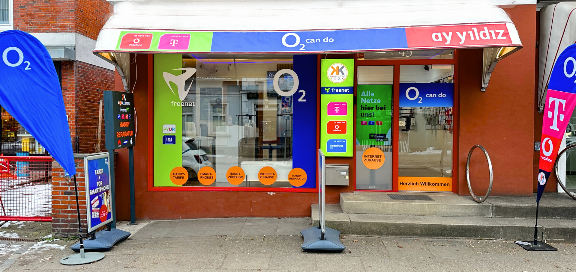 O2 Vertriebspartner Schnelsen in Hamburg – Frohmestraße 43, 22457 Hamburg